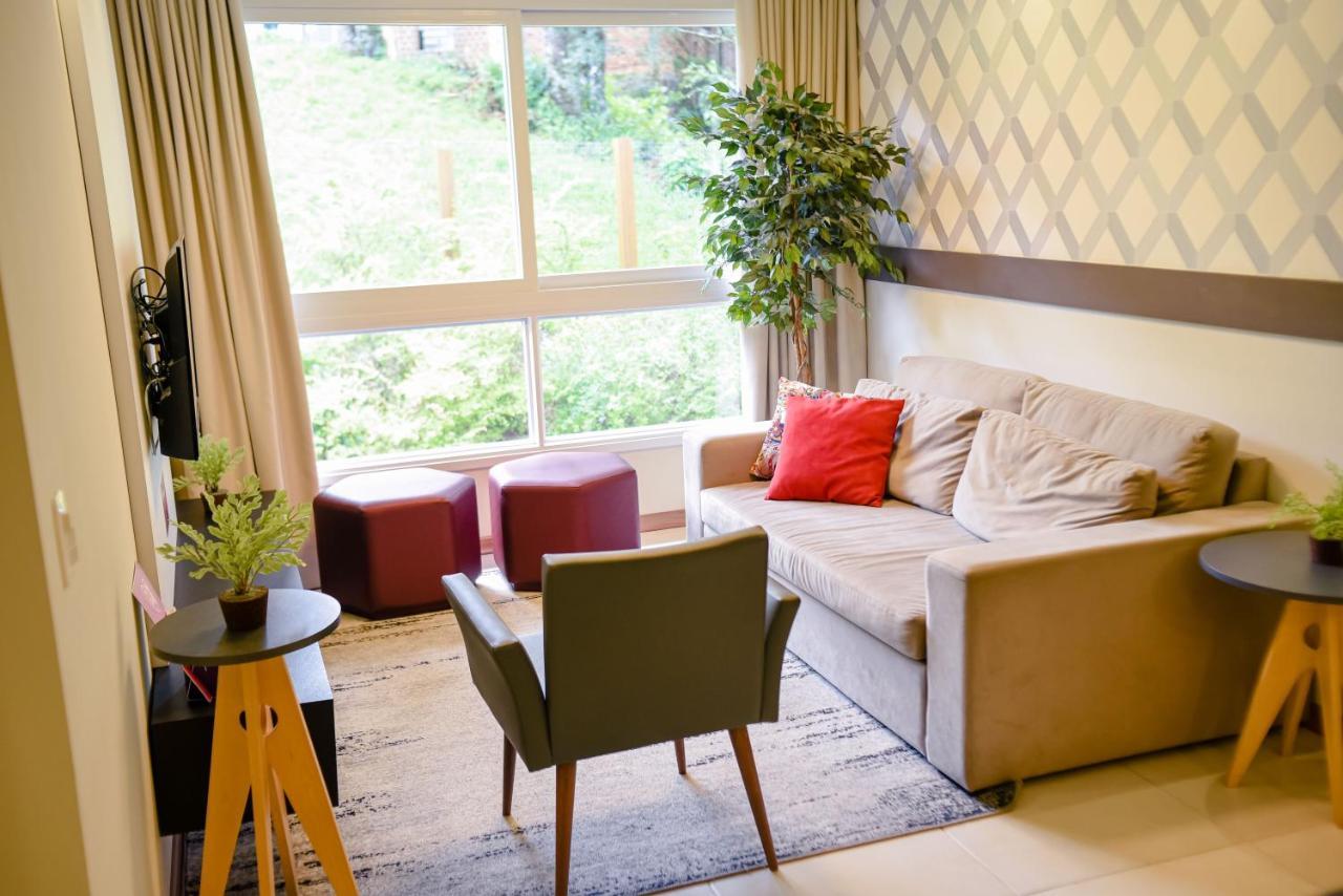 Incrivel Apto De 2 Quartos Em Gramado - Ed Paradiso Экстерьер фото
